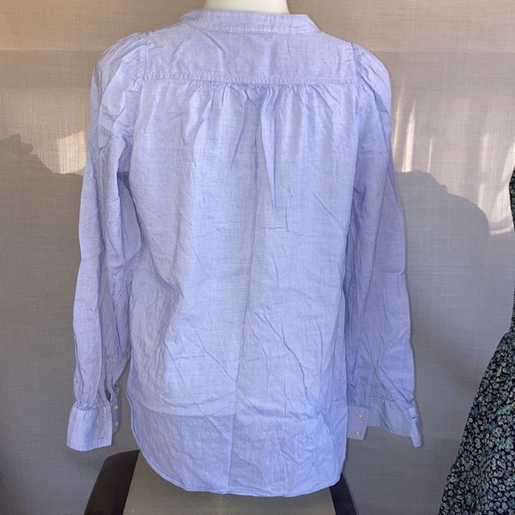 Size small, bohemian floral dress boho tunic with puff sleeves smock dress - Picture 12 of 15